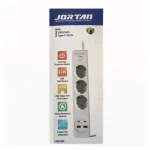 Πολύπριζο 3 θέσεων, 2 θύρες USB , 2 θύρες Type-C λευκό OG2203 Jortan