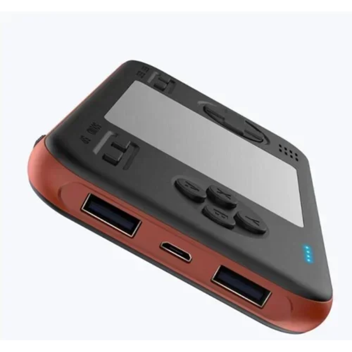 Power Bank φόρτισης 8000mAh και κονσόλα με 416 παιχνίδια 2 σε 1- μαύρο - Image 2