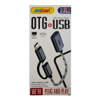 Προσαρμογέας OTG 2 σε 1, από USB 3.0, Micro USB si USB Type-C, Plug & Play Andowl Q-OTG08