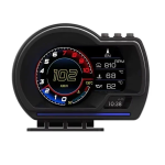 Ψηφιακή οθόνη OBD/GPS Smart Car HUD OEM A500 – μαύρο