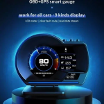 Ψηφιακή οθόνη OBD/GPS Smart Car HUD OEM A500 – μαύρο - Image 3