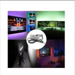 Rixme Ταινία LED RGB 2m Χ 2 ΤΕΜ με Usb Kαι Τηλεχειριστήριο
