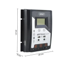Ρυθμιστής φόρτισης φωτοβολταϊκών MPPT 20A Andowl - Solar Charge Controller - Image 3