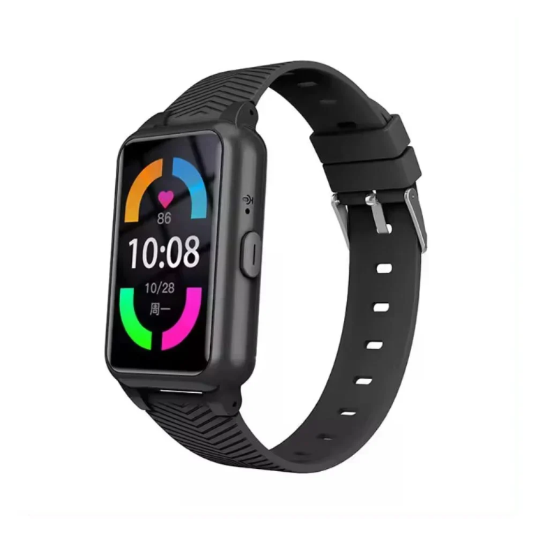 S10 Παιδικό Smartwatch με GPS και Καουτσούκ/Πλαστικό Λουράκι Μαύρο