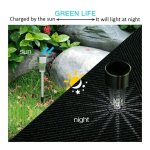 Σετ 10 Καρφωτά Ηλιακά Φωτιστικά