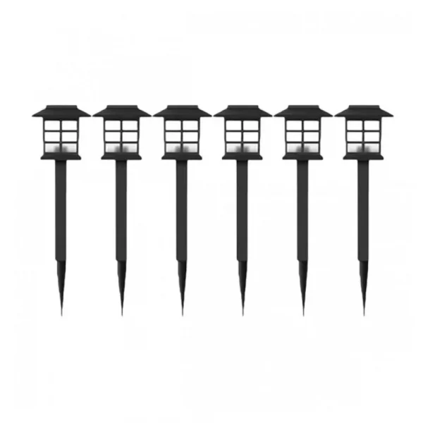 Σετ 6 Καρφωτά Ηλιακά Φωτιστικά 2.5W IP65 WXH-X17