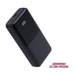 Sovo PD-12 Power Bank 20000mAh 22.5W με Θύρα USB-C Power Delivery Μαύρο