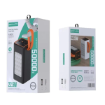 Sovo PD120 Power Bank 50000mAh 22.5W με 4 Θύρες USB-A και Θύρα USB-C Μαύρο