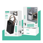 Sovo PD122 Power Bank 80000mAh 22.5W Μαύρο
