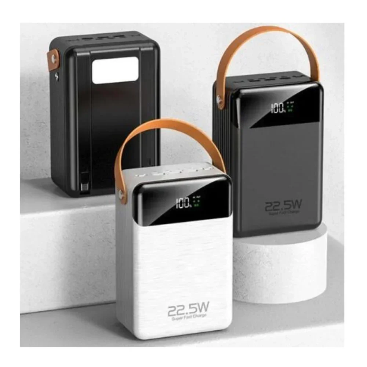 Sovo PD122 Power Bank 80000mAh 22.5W Μαύρο