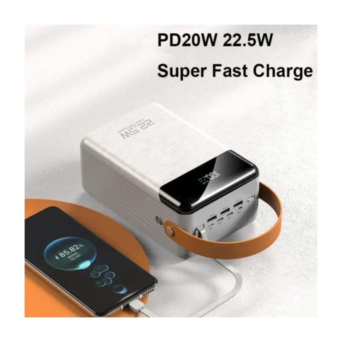 Sovo PD122 Power Bank 80000mAh 22.5W Μαύρο