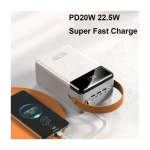 Sovo PD122 Power Bank 80000mAh 22.5W Μαύρο