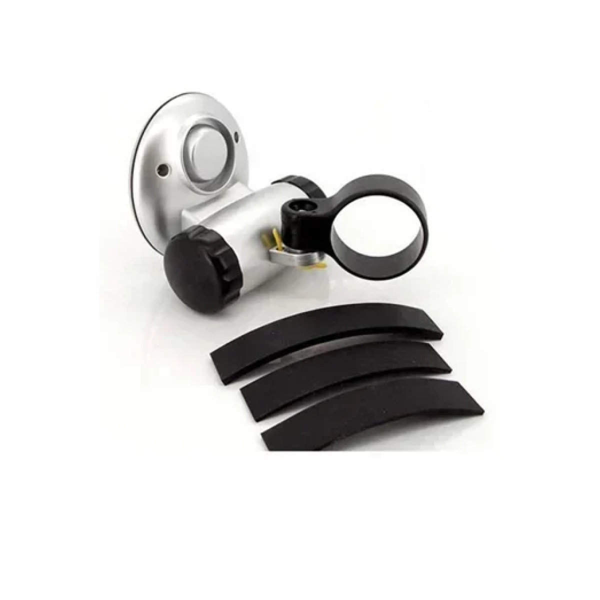 Συναγερμός ποδηλάτου με κωδικό και αισθητήρα δόνησης - ασημί - Image 2