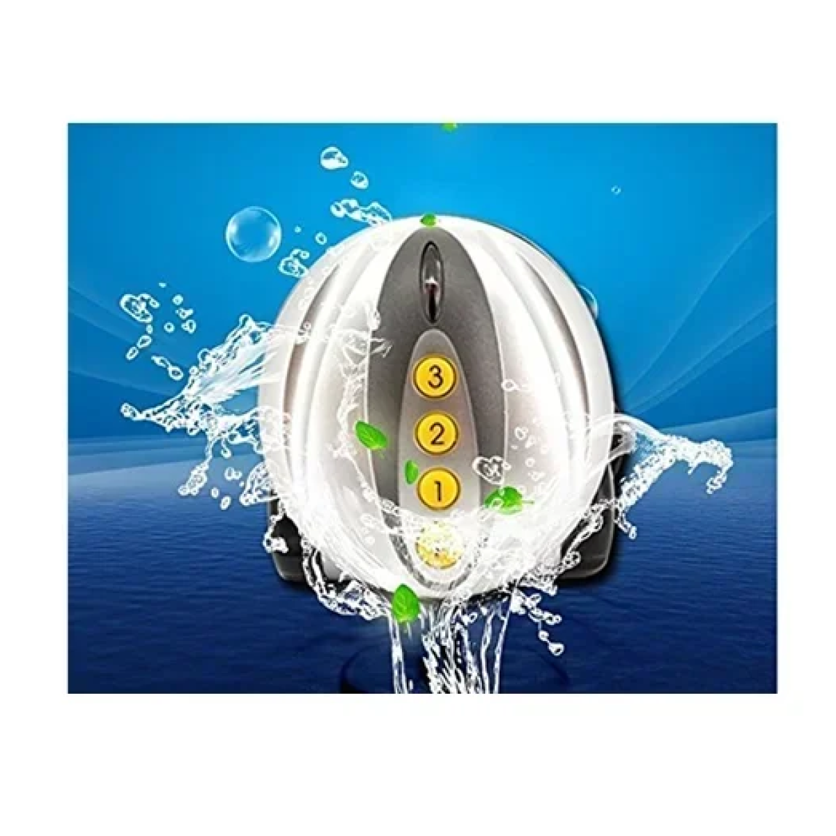 Συναγερμός ποδηλάτου με κωδικό και αισθητήρα δόνησης - ασημί - Image 3