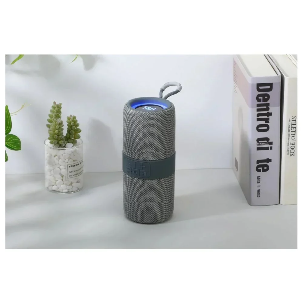 TG-671 Ηχείο Bluetooth με Ραδιόφωνο και Διάρκεια Μπαταρίας έως 2 ώρες Γκρι