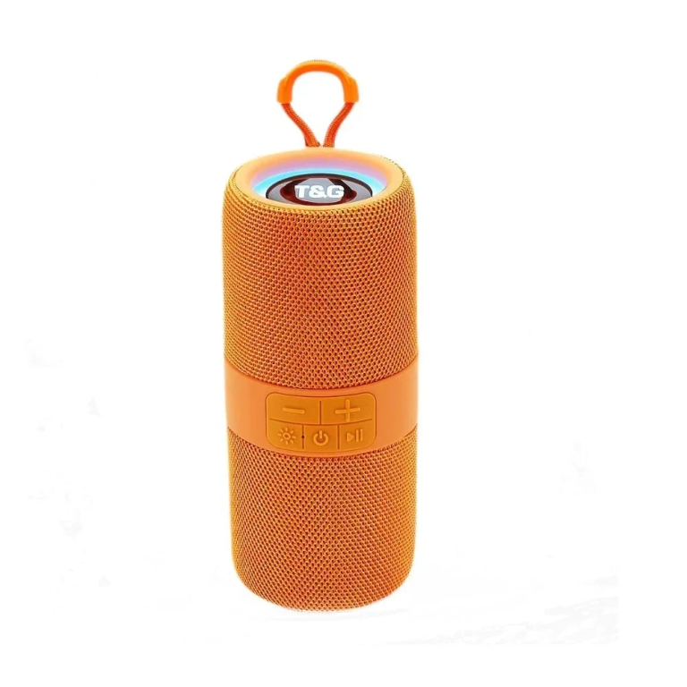 TG-671 Ηχείο Bluetooth με Ραδιόφωνο και Διάρκεια Μπαταρίας έως 2 ώρες Πορτοκαλί
