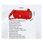 T&G TG-646 Ηχείο Bluetooth 20W με Ραδιόφωνο - Κόκκινο