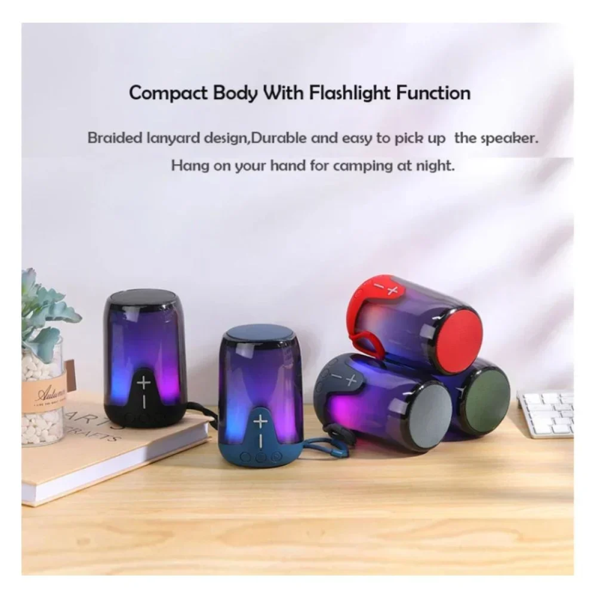 T&G TG-652 Ηχείο Bluetooth 5W Γκρι