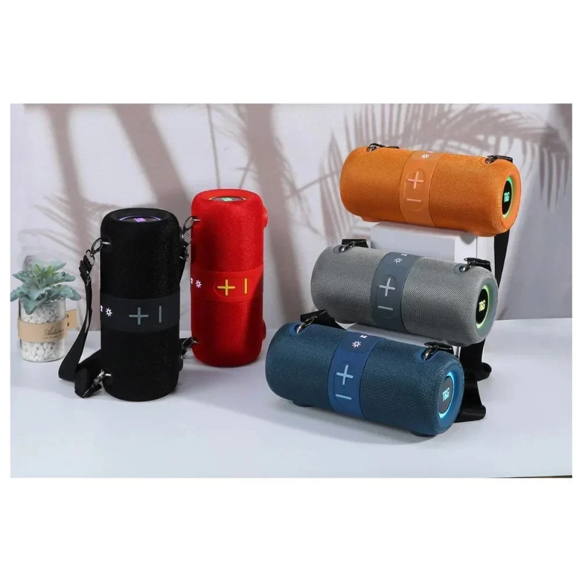 T&G TG-672 Ηχείο Bluetooth με Ραδιόφωνο 24W - Γκρι
