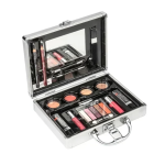 Βαλιτσάκι μακιγιάζ Miss Young Make up Set MC1488 - ασημί