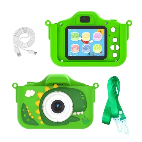 X13S Kids HD Dual Camera με Οθόνη 2" Πράσινο