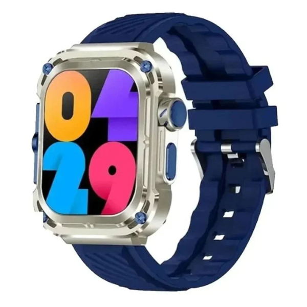 Z85 Max Smartwatch με Παλμογράφο Μπλε