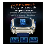 Z85 Max Smartwatch με Παλμογράφο Μπλε
