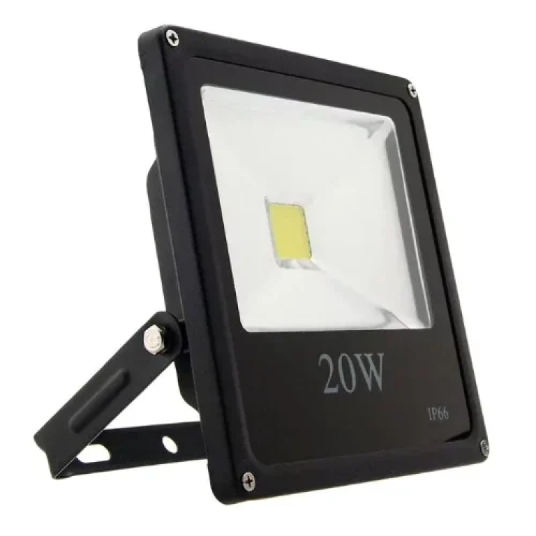 Αδιάβροχος Προβολέας LED 20W 12V με Ακροδέκτες