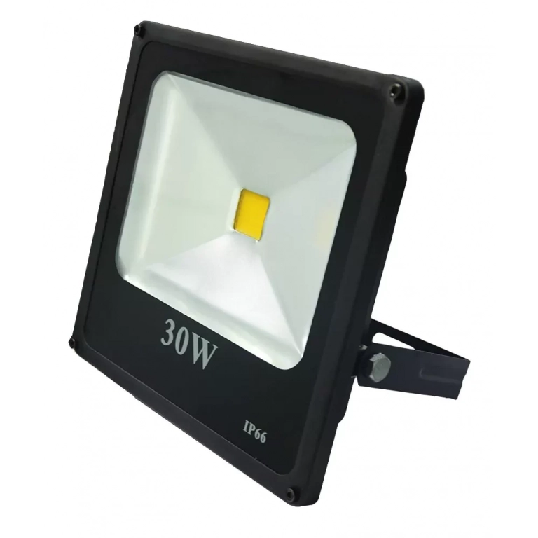 Αδιάβροχος Προβολέας LED 30W 12V με Ακροδέκτες