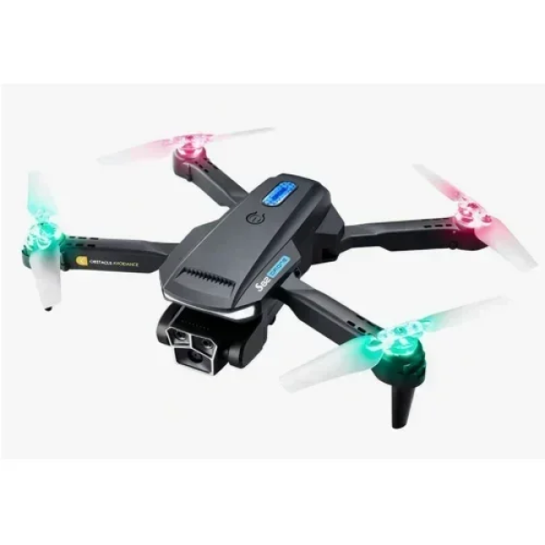 Επαγγελματικό Drone 4K HD με 3 Κάμερες, Αποφυγή εμποδίων & Τηλεχειριστήριο S82 - Μαύρο