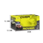 Τηλεκατευθυνόμενο Όχημα Τζιπ Off-Road με φως LED με χειριστήριο 666-845A Πράσινο