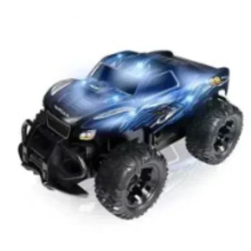 Τηλεκατευθυνόμενο Αυτοκίνητο Off-Road Με Φως Led Με Χειριστήριο 666-844A Μπλε