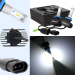 NIGHTEYE Προβολείς Αυτοκινήτου 2 τμχ LED H11/H8/H9 50W 8000LM 6500K
