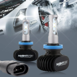 NIGHTEYE Προβολείς Αυτοκινήτου 2 τμχ LED H11/H8/H9 50W 8000LM 6500K