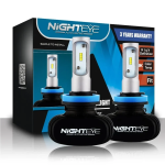 NIGHTEYE Προβολείς Αυτοκινήτου 2 τμχ LED H11/H8/H9 50W 8000LM 6500K
