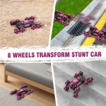 Τηλεκατευθυνόμενο Όχημα Off-Road 8WD RC με Περιστροφη 360 μοιρών & Χειριστήριο CX-101 Ροζ