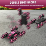 Τηλεκατευθυνόμενο Όχημα Off-Road 8WD RC με Περιστροφη 360 μοιρών & Χειριστήριο CX-101 Ροζ
