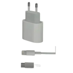Φορτιστής 20W Με καλώδιο Type-C to Lighting Λευκό