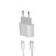 Φορτιστής 35W Με καλώδιο USB-C Λευκό