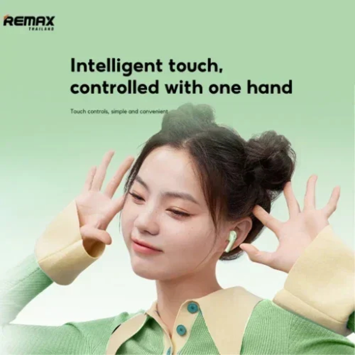 Ασύρματα Ακουστικά Bluetooth V5.4 TWS Remax Cozybuds W27 - Λευκά