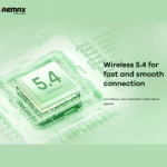 Ασύρματα Ακουστικά Bluetooth V5.4 TWS Remax Cozybuds W27 - Λευκά