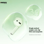 Ασύρματα Ακουστικά Bluetooth V5.4 TWS Remax Cozybuds W27 - Λευκά