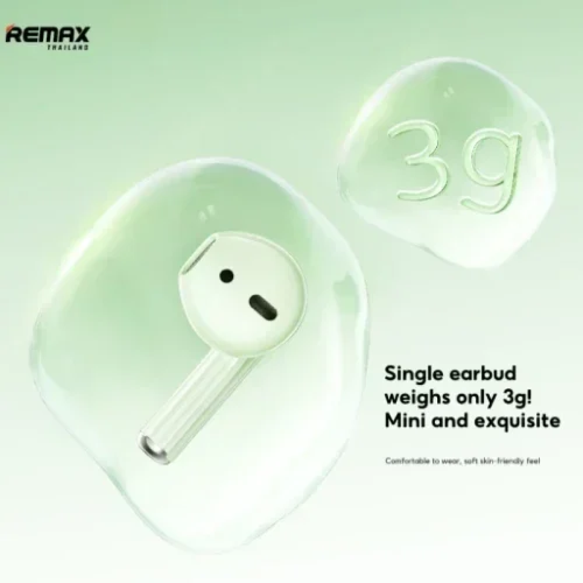 Ασύρματα Ακουστικά Bluetooth V5.4 TWS Remax Cozybuds W27 - Λευκά