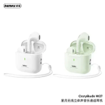 Ασύρματα Ακουστικά Bluetooth V5.4 TWS Remax Cozybuds W27 - Λευκά