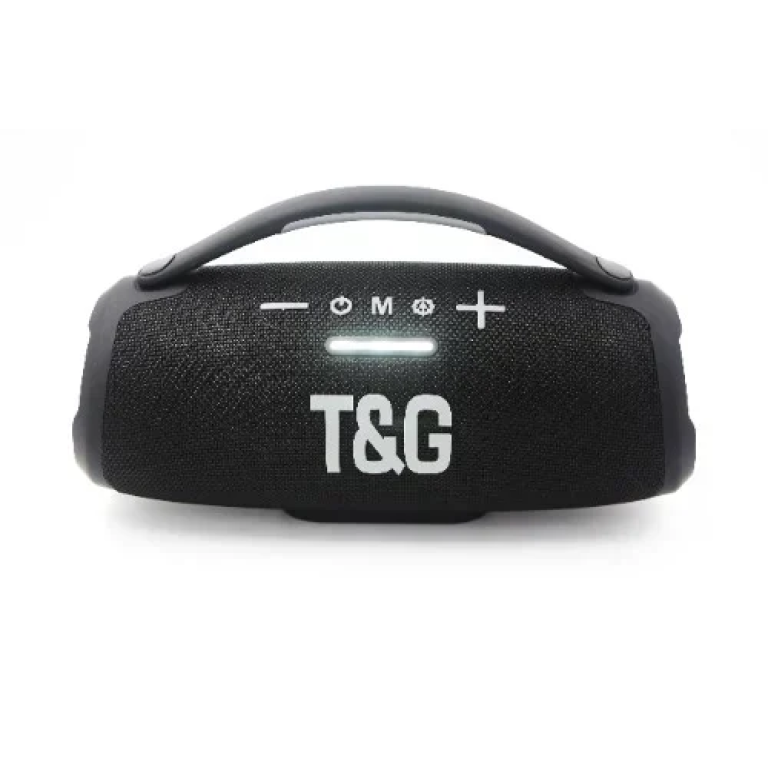 Φορητό Ασύρματο Ηχείο 30W Bluetooth με LED Φωτισμό TG-418 Μαύρο