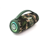 Φορητό Ασύρματο Ηχείο 30W Bluetooth με LED Φωτισμό TG-418 Camo green