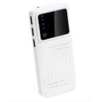 Power Bank 20000mAh με 3 Θύρες & Oθόνη LED - Λευκό