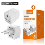 Ldnio Z4 220V Ταξιδιωτικός Αντάπτορας Πρίζας Universal Λευκό