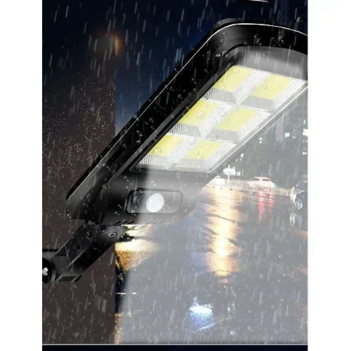 Ηλιακό Φωτιστικό Δρόμου 120LED με Αισθητήρα Κίνησης