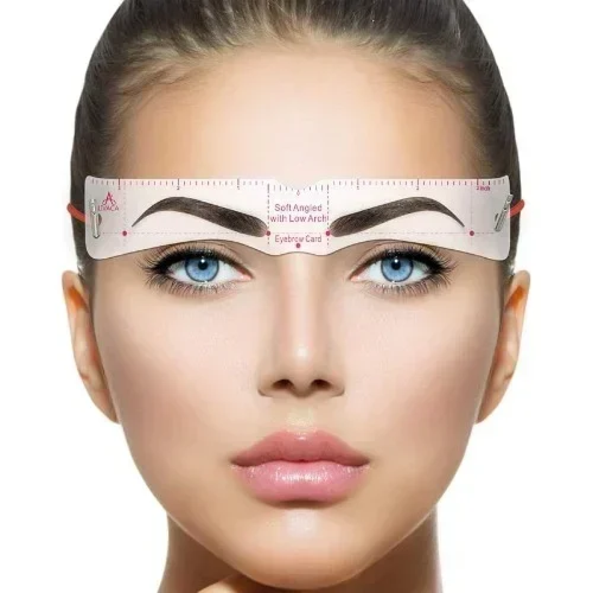 Κιτ για Μακιγιάζ Φρυδιών με 24 Στένσιλ & Ξυράφι